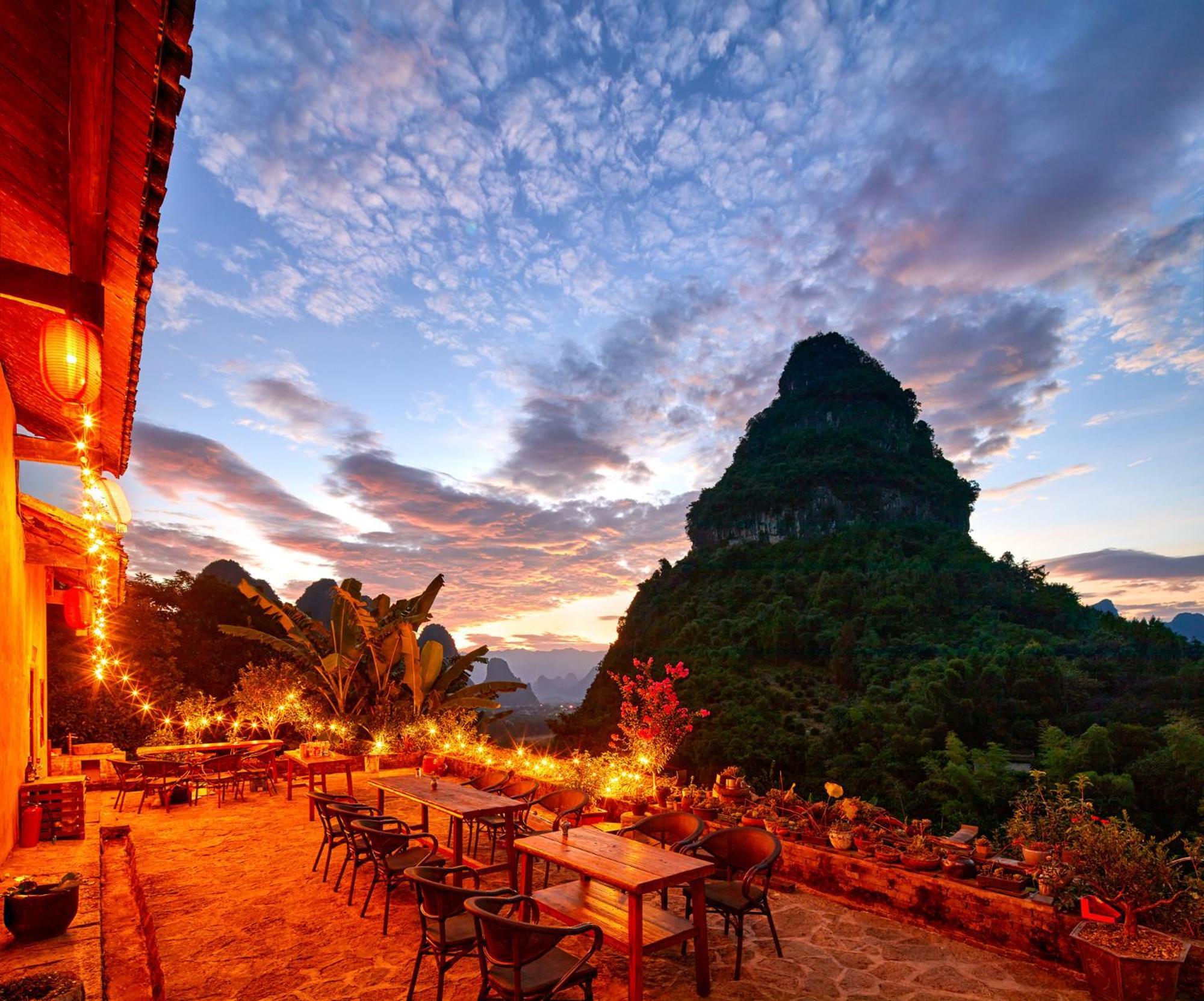 Yangshuo Yunshe Mountain Guesthouse מראה חיצוני תמונה