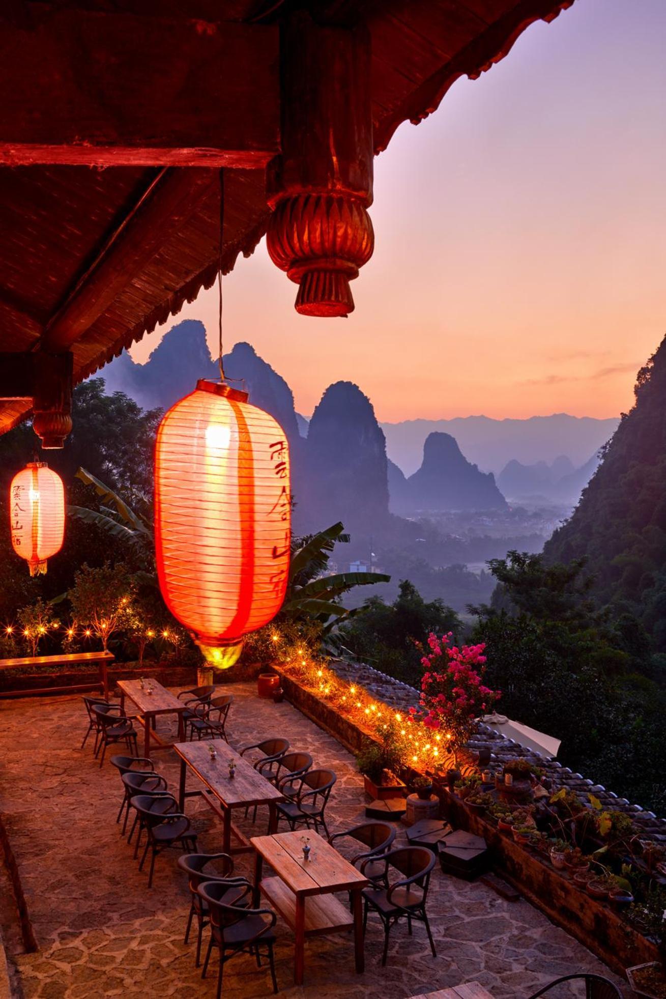 Yangshuo Yunshe Mountain Guesthouse מראה חיצוני תמונה