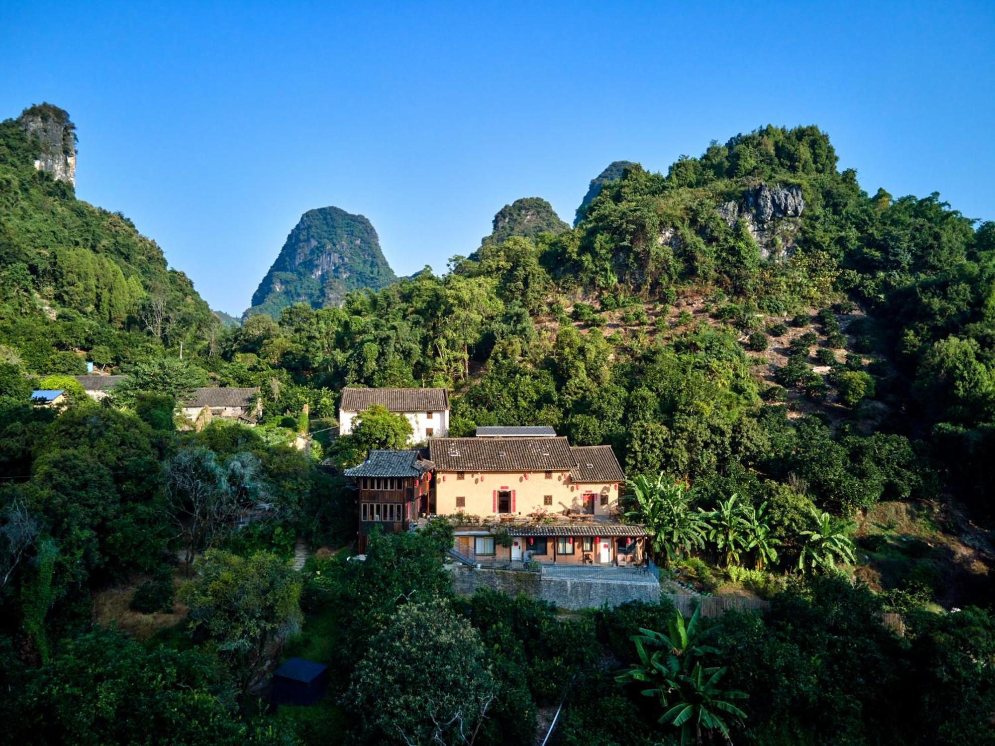 Yangshuo Yunshe Mountain Guesthouse מראה חיצוני תמונה